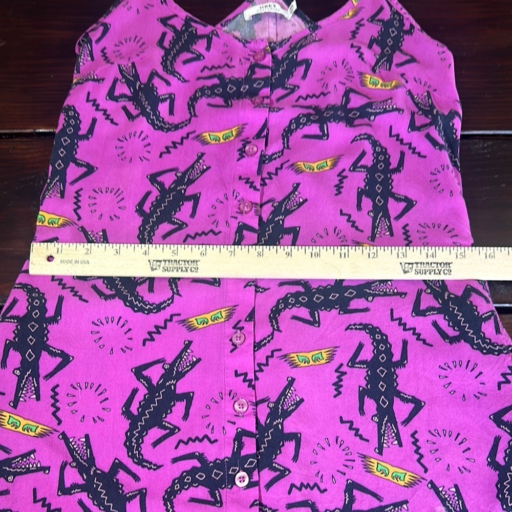 Obey Vibrant Purple Graphic Dress - Picture 14 of 17